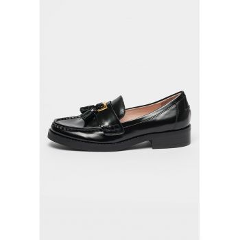 Pantofi loafer de piele cu canafi decorativi Beat Shiny