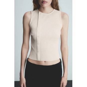 Top din tricot Clea