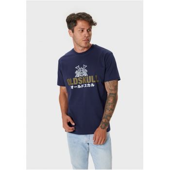 Tricou lejer de bumbac cu imprimeu