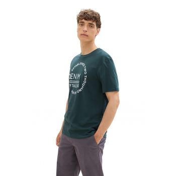 Tricou de bumbac cu logo