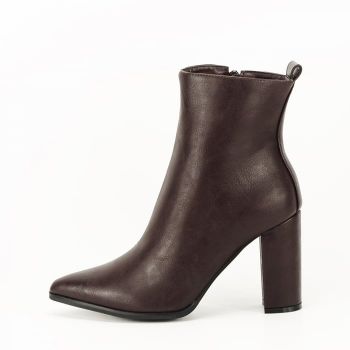 Botine dama elegante B-E5133-1 118 Maro