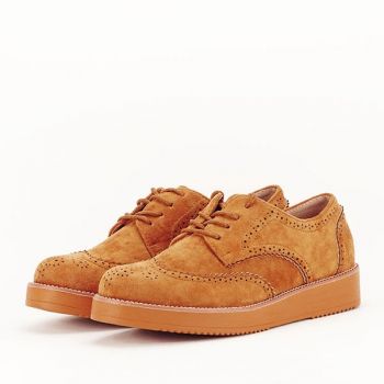 Pantofi oxford camel Dalia M4