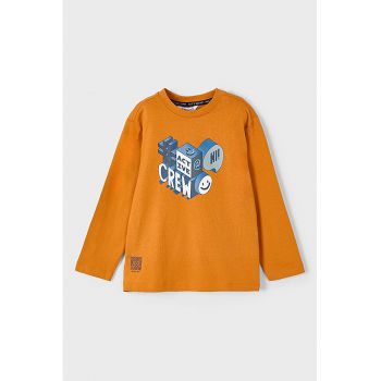 Bluza de bumbac cu imprimeu grafic