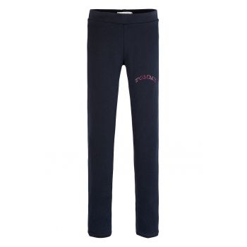 Pantaloni slim fit cu logo