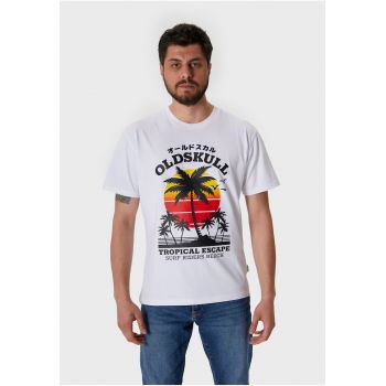 Tricou de bumbac cu imprimeu