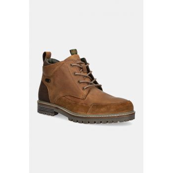 Barbour pantofi Quartz barbati, culoarea maro, MFO0774TA72