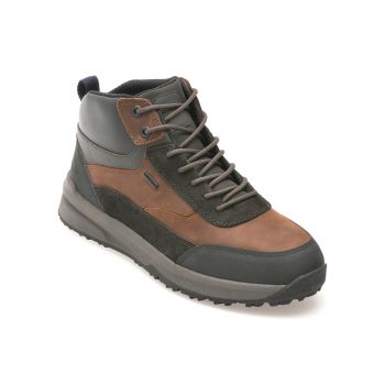 Ghete casual GEOX maro, U46H0A, din piele naturala