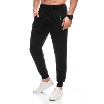 Pantaloni de trening cu buzunare cu fermoar