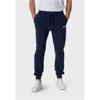 Pantaloni de trening din bumbac cu terminatii elastice 173359