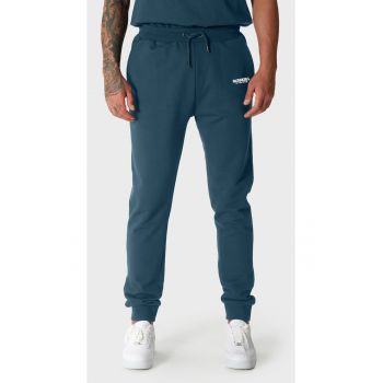 Pantaloni de trening din bumbac cu terminatii elastice 173359