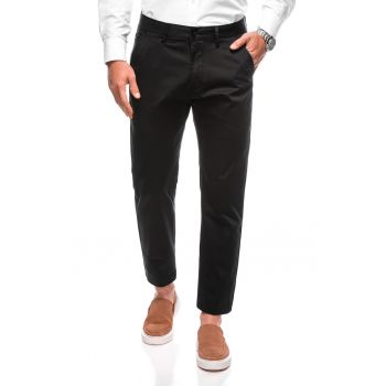 Pantaloni regular fit din amestec de bumbac