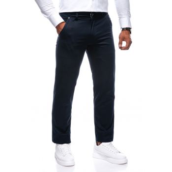 Pantaloni regular fit din amestec de bumbac