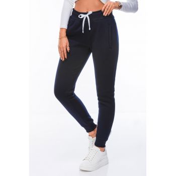 Pantaloni skinny de trening cu snur