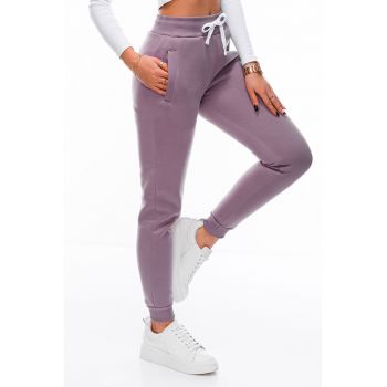 Pantaloni skinny de trening cu snur