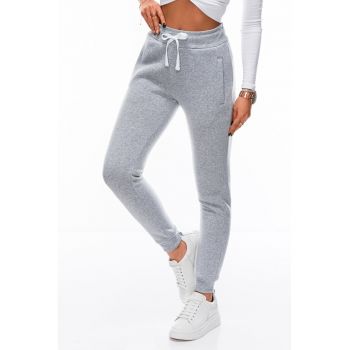 Pantaloni skinny de trening cu snur