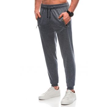 Pantaloni uni de trening cu buzunare laterale