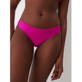 Slip Bikini basic, fucsia, dama, Mohito