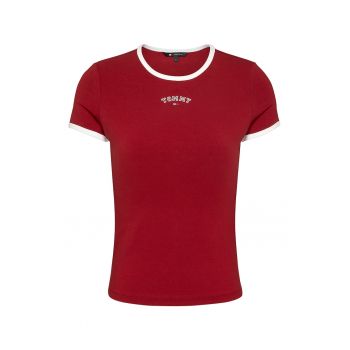 Tricou slim fit cu logo