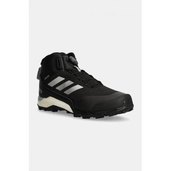 adidas TERREX pantofi copii TERREX WINTER MID BOA R.RDY culoarea negru, IF7493