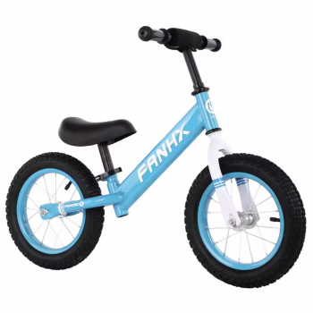 Bicicleta fara pedale pentru echilibru, 12 inch, scaun reglabil B08 ALbastru