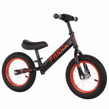 Bicicleta fara pedale pentru echilibru, 12 inch, scaun reglabil B08 Negru