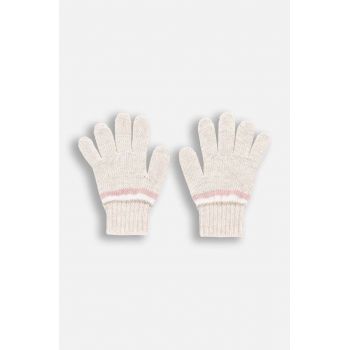 Coccodrillo manusi copii culoarea bej, ACCESSORIES WINTER GIRL