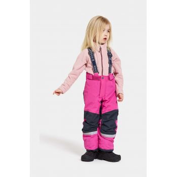 Didriksons pantaloni de schi pentru copii IDRE KIDS PANTS culoarea roz