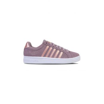 K-Swiss sneakers din piele COURT TIEBREAK SDE culoarea roz, 97012.094.M