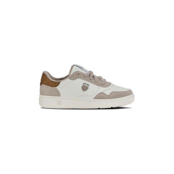 K-Swiss sneakers din piele SLAMMSHIELD II culoarea bej, 94312.185.M