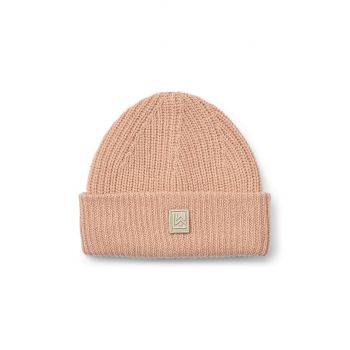 Liewood șapcă de lână pentru copii Emilio Beanie Hat culoarea portocaliu, de lana, LW17839