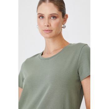 Medicine tricou femei, culoarea verde ieftin