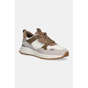 MICHAEL Michael Kors sneakers Theo culoarea bej, 43F4THFS2D.287