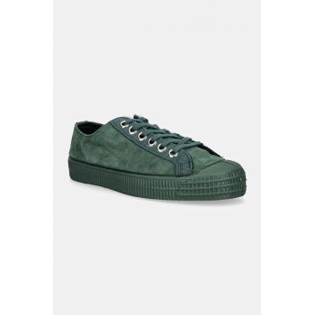 Novesta tenisi din piele intoarsa STAR MASTER SUEDE culoarea verde, N354001-BENVER514