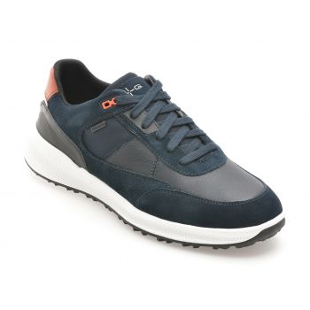 Pantofi casual GEOX bleumarin, U36E0A, din piele naturala