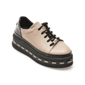 Pantofi casual GRYXX bej, 251K184, din piele naturala