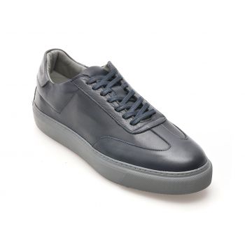 Pantofi casual GRYXX bleumarin, M7329, din piele naturala