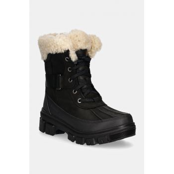 Sorel cizme de iarna TORINO V PARC WP OUTDRY culoarea negru, 2106721010