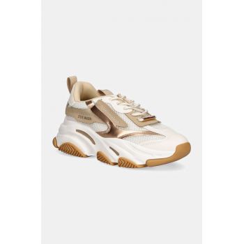 Steve Madden sneakers Possession-E culoarea bej, SM19000033