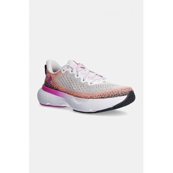 Under Armour pantofi de alergat Infinite culoarea alb, 3027524