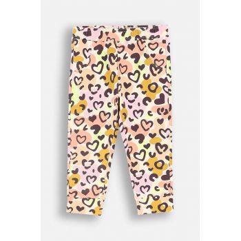 Coccodrillo leggins copii culoarea alb, modelator, PASTELOVE GIRL NEWBORN