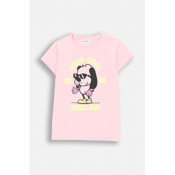 Coccodrillo tricou copii culoarea roz, CARTOONS GIRL KIDS