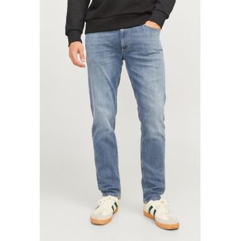 Jack&Jones - Blugi regular fit cu aspect decolorat Clark Evan