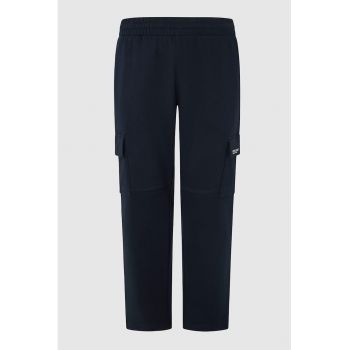 Pantaloni de trening din bumbac cu talie elastica