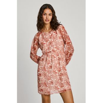 Rochie mini cu imprimeu paisley