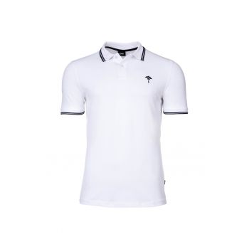 Tricou polo din amestec de bumbac Pavlos