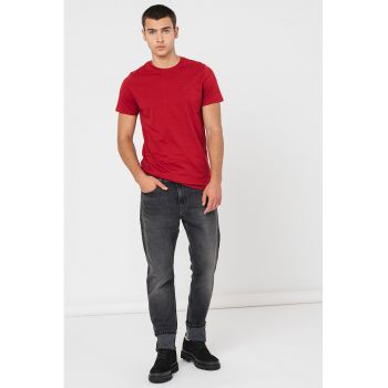 Tricou slim fit de bumbac