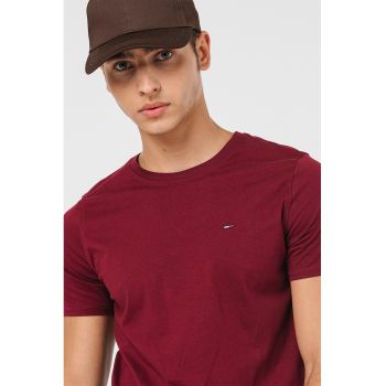 Tricou slim fit de bumbac