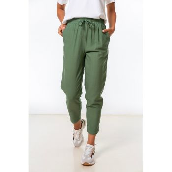 Pantaloni jogger cu talie ajustabila Gloria