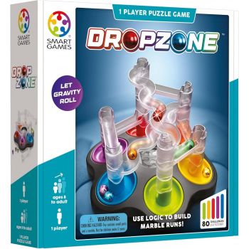 Smart Games - Dropzone, joc de logica 80 de provocari, +8 ani