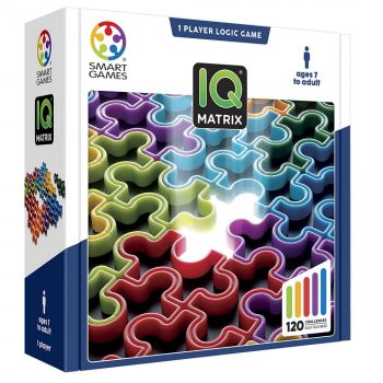 Smart Games - IQ Matrix, joc de logica 120 de provocari, +7 ani